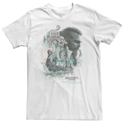 Big & Tall Assassin's Creed: Valhalla Boat Mashup Tee