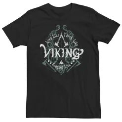 Big & Tall Assassin's Creed: Valhalla Live Think Conquer Like A Viking Tee