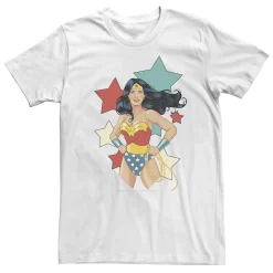 Big & Tall DC FanDome Wonder Woman Stars Portrait Tee