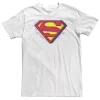 Big & Tall DC FanDome Superman Glitch Logo Tee