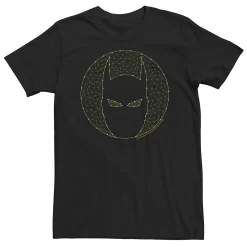 Big & Tall DC FanDome Batman Geometric Moon Outline Silhouette Tee