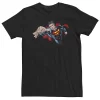 Big & Tall DC FanDome Superman Up And Away In Flight Portrait Tee