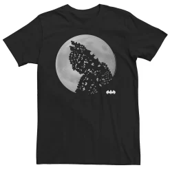 Big & Tall DC FanDome Batman Bat Moon Silhouette Tee