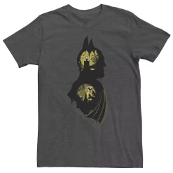 Big & Tall DC FanDome Batman Bat Cave Silhouette Fill Tee