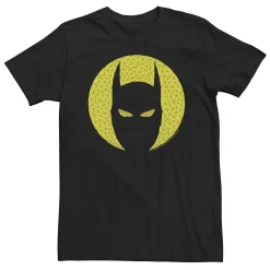 Big & Tall DC Fandome Batman Mask Geometric Moonlight Silhouette Tee