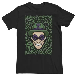 Big & Tall DC FanDome Batman The Riddler Poster Tee