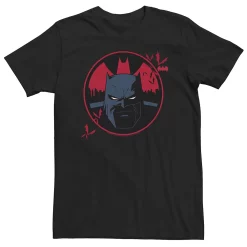 Big & Tall DC FanDome Batman Protector Red Logo Portrait Tee
