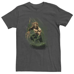 Big & Tall DC FanDome Aquaman Rise Sketch Tee