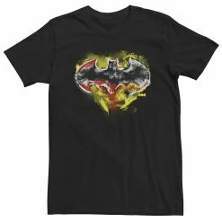 Big & Tall DC FanDome Batman Paint Logo Tee