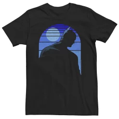 Big & Tall DC FanDome Batman Retro Moonlight Silhouette Tee