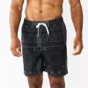 Men's Sonoma Goods For Life® Full Elastic Waistband Swim Trunks