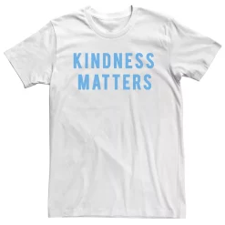 Big & Tall Kindness Matters Text Tee