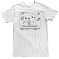 Big & Tall I Keep Hitting Space Bar But I'm Still On Earth Tee