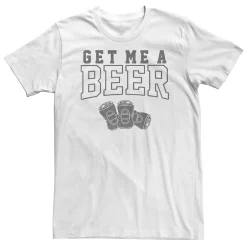 Big & Tall "Get Me A Beer" Tee