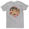 Big & Tall Stranger Things D&D Group Shot Cartoon Tee
