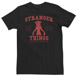 Big & Tall Stranger Things Demogorgon Collegiate 1983 Hawkins, Indiana Tee