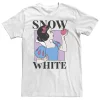 Big & Tall Disney Snow White And The Seven Dwarfs Front & Back Box Up Tee