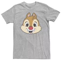 Big & Tall Disney Chip And Dale Dale Transparent Eyes & Mouth Tee