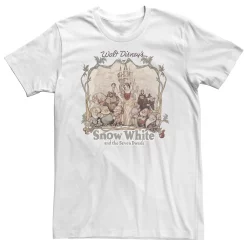 Big & Tall Disney Snow White And The Seven Dwarfs Vintage Portrait Tee