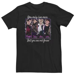 Big & Tall Julie And The Phantoms You Can Rock Forever Panels Tee