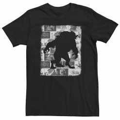 Big & Tall Disney Beauty And The Beast Group Shot Beast In A Box Tee