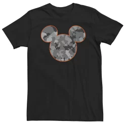 Big & Tall Disney Mickey Mouse Camouflage Logo Tee