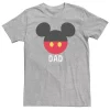 Big & Tall Disney Mickey Mouse Dad Logo Tee