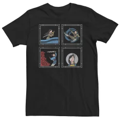 Big & Tall Disney Mulan Mulan Make A Man Box Up Geometric Tee