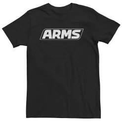 Big & Tall Arms Simple Logo Tee
