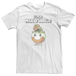 Big & Tall Nintendo Bowser Is King Vintage Gaming Tee