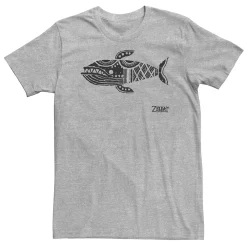 Big & Tall Nintendo Legend Of Zelda Links Awakening Whale Glyph Portrait Logo Tee
