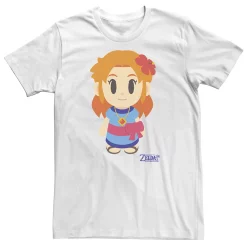 Big & Tall Nintendo The Legend Of Zelda Links Awakening Marin Avatar Style Portrait Tee