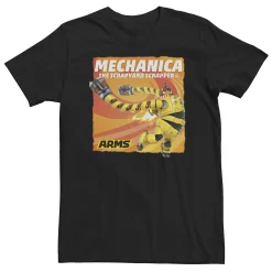 Big & Tall Arms Mechanica The Scrapyard Scrapper Poster Tee