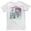 Big & Tall Super Mario Bros. Panels Mario Jumping Warp Pipe Stripes Tee