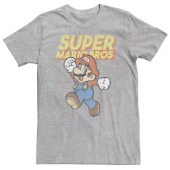 Big & Tall Nintendo Super Mario Bros. Retro Jump Poster Tee