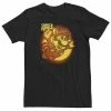 Big & Tall Super Mario Flying Mario Glowing Pumpkin Halloween Tee