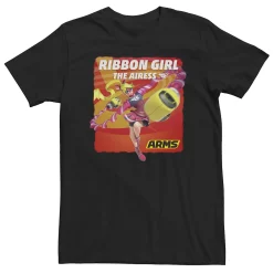 Big & Tall Arms Ribbon Girl The Airess Poster Tee
