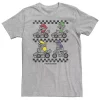 Big & Tall Super Mario Bros. Color Pop Portrait Grid Tee