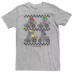 Big & Tall Super Mario Bros. Color Pop Portrait Grid Tee