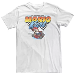 Big & Tall Nintendo Mario Kart Team Driver Poster Tee