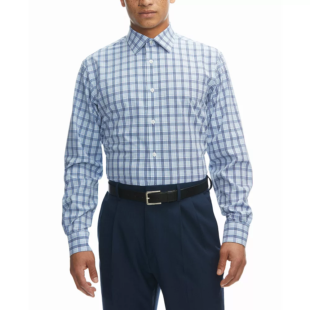 Men's Haggar® Classic-Fit Smart Wash™ Spread-Collar Dress Shirt - Image 9