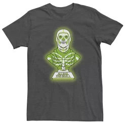 Big & Tall Fortnite Glow Skull Neon Tee
