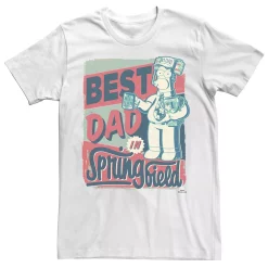 Men's The Simpsons Homer Best Dad In Springfield Tee