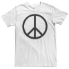 Men's Simple Peace Logo Tee