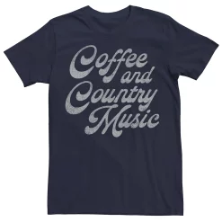 Men's Trendy Country and Coffee Tee