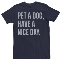 Men's Trendy Pet A Dog Tee