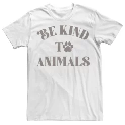 Men's Trendy Be Kind To Animals Tee