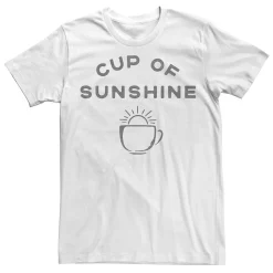 Men's Trendy Coffee Sunshine Tee