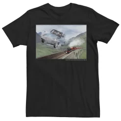 Men's Harry Potter Racing The Hogwarts Express Portrait Tee