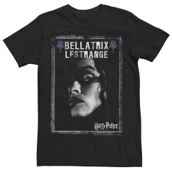 Men's Harry Potter Bellatrix Lestrange Dark Portrait Tee
